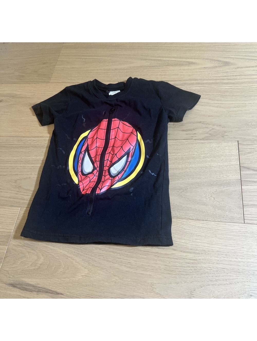 Marvel Kids' Black Tee – Size 4T/4